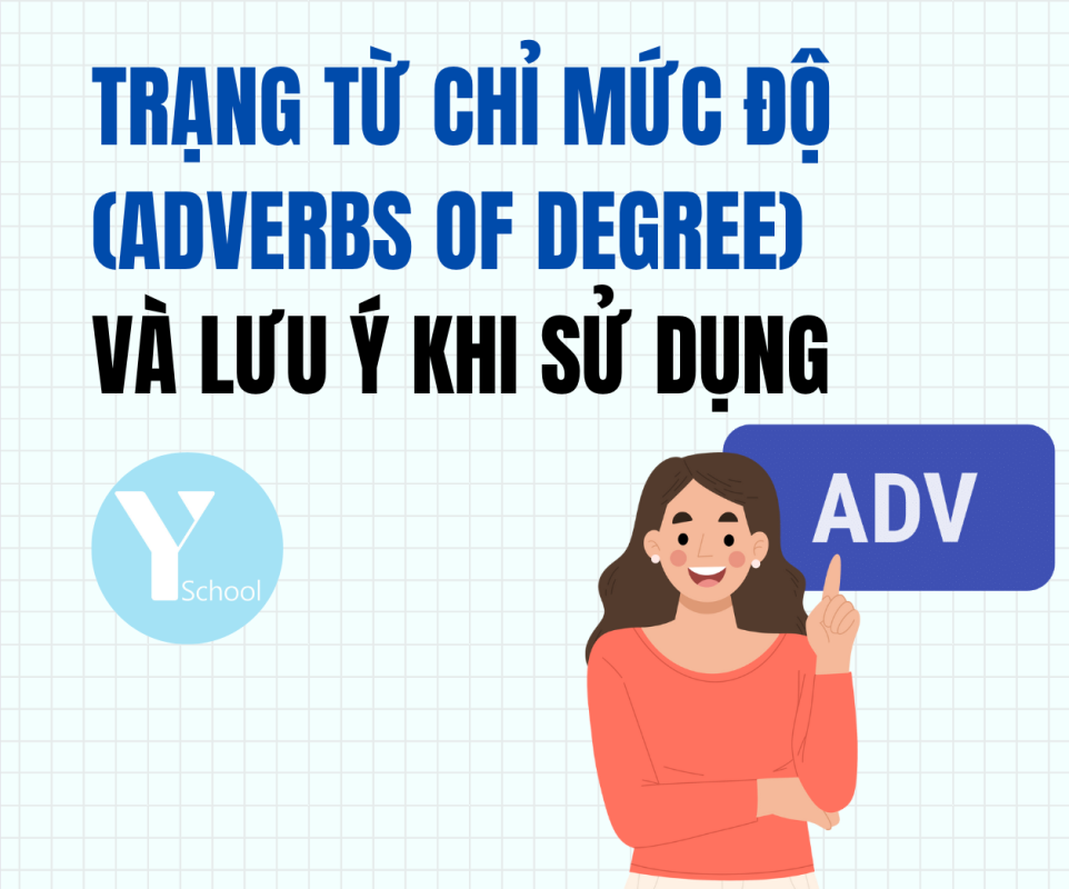 Trạng từ chỉ mức độ (adverbs of degree) là gì và lưu ý khi sử dụng