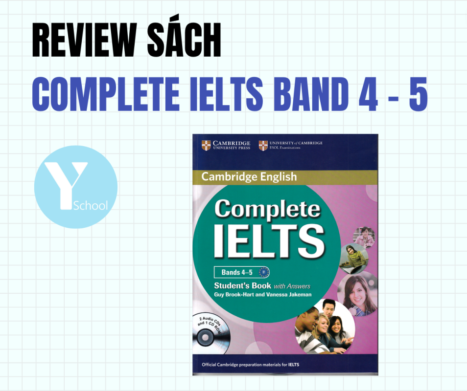 Review sách Complete IELTS band 4 - 5 