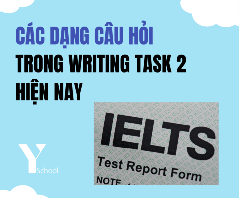 Các dạng câu hỏi trong Writing Task 2 hiện nay