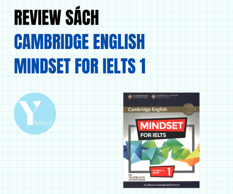 Review sách Cambridge English - Mindset for IELTS 1 