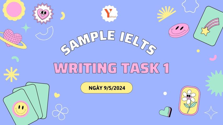 Bài mẫu IELTS Writing Task 1 - Ngày 9/5/2024